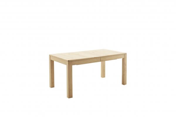 Esstisch ALENTO T60  160 (260) x 90  Balkeneiche in Kristalleiche geölt